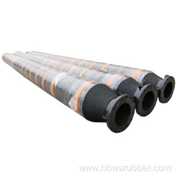 oil gas dredging rubber pipe delivery marine floating hose